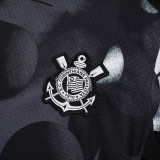 25/26 Corinthians Black Training Short Suit #D2534