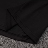 25/26 LIV Black Half Pull Tracksuit #B2527 (半拉链)