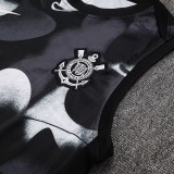 25/26 Corinthians Black Training Vest Suit #D2523