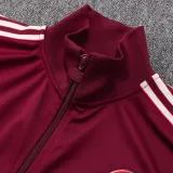 25/26 Bayern Maroon Jacket Tracksuit