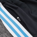 25/26 Argentina Dark Grey Half Pull Tracksuit #B2529 (半拉链)