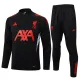 25/26 LIV Black Half Pull Tracksuit #B2527 (半拉链)