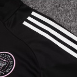 25/26  Inter Miami Black Half Pull Tracksuit #B2521 (半拉链)