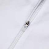 25/26 Bayern  White Half Pull Tracksuit #B2530 (半拉链)