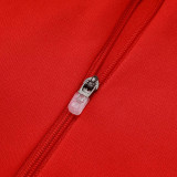 25/26  ARS Red Half Pull Tracksuit #B2518 (半拉链)