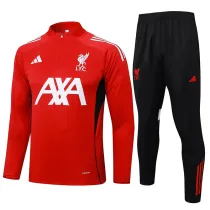 25/26 LIV Red Half Pull Tracksuit #B2526 (半拉链)
