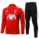 25/26 LIV Red Half Pull Tracksuit #B2526 (半拉链)