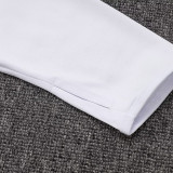 25/26 Bayern  White Half Pull Tracksuit #B2530 (半拉链)