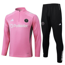 25/26  Inter Miami Pink Half Pull Tracksuit #B2523  (半拉链)