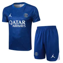 25/26 PSG Royal Blue Training Short Suit #D1311
