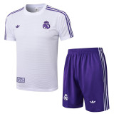 25/26  RMA White Training Short Suit #D2520