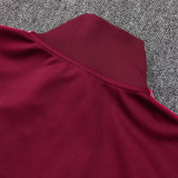 25/26 Bayern Maroon Jacket Tracksuit