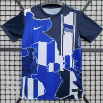 25/26  Hertha BSC Special Edition Blue Fans Soccer Jersey