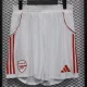 25/26  ARS White Player Version Shorts Pants