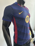 25/26 BAR Tricolor pattern Special Edition  Player Version Soccer Jersey(黄胸花)