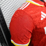 25/26 ARS  Alphabet Pattern Special Edition Red Player Version Soccer Jersey