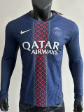 25/26 PSG Home Player Version  Long Sleeve  Soccer Jersey