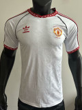 25/26  Man Utd  Leisure  Edition White Player Version Soccer Jersey