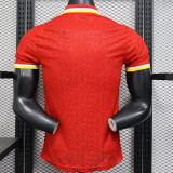 25/26 ARS  Alphabet Pattern Special Edition Red Player Version Soccer Jersey