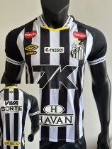 25/26 Santos FC Away Player Version Soccer Jersey(Print All Sponsor)(新全广告)