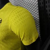 25/26 Ittihad Yellow Player Version Soccer Jersey