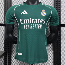 25/26 RMA  Special Edition Green Player Version Soccer Jersey