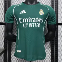 25/26 RMA  Special Edition Green Player Version Soccer Jersey