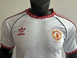25/26  Man Utd  Leisure  Edition White Player Version Soccer Jersey