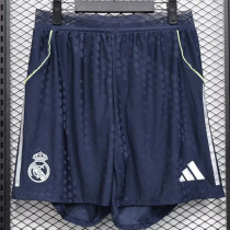 25/26  RMA Away Player Version Shorts Pants