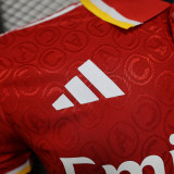 25/26 ARS  Alphabet Pattern Special Edition Red Player Version Soccer Jersey