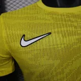 25/26 Ittihad Yellow Player Version Soccer Jersey