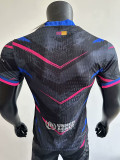 25/26 BAR Grey Black Special Edition  Player Version Soccer Jersey(白胸花）