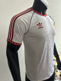 25/26  Man Utd  Leisure  Edition White Player Version Soccer Jersey