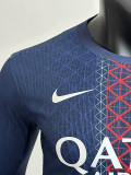 25/26 PSG Home Player Version  Long Sleeve  Soccer Jersey