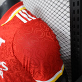 25/26 ARS  Alphabet Pattern Special Edition Red Player Version Soccer Jersey
