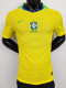 25/26 Brazil Home  Player Version Soccer Jersey（带星）