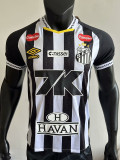 25/26 Santos FC Away Player Version Soccer Jersey(Print All Sponsor)(新全广告)