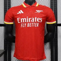 25/26 ARS  Alphabet Pattern Special Edition Red Player Version Soccer Jersey