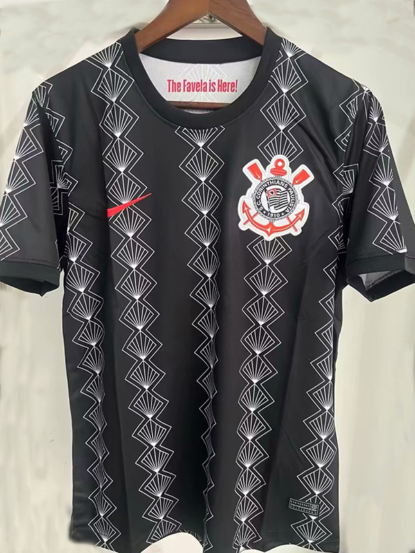 25/26 Corinthians Special Edition Black Fans Soccer Jersey
