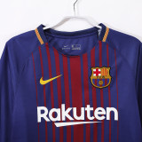 2017/2018 BAR Home  Long Sleeve Retro Soccer Jersey
