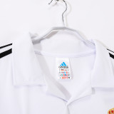 2002/2003 RMA Home  Long Sleeve  Retro Soccer Jersey 欧冠版