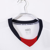 2008/2009 Man Utd Away Long Sleeve Retro Soccer Jersey (胸前字、长袖)