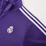 25/26 RMA Purple Kids Jacket Retro Edition Jacket Tracksuit #E2505