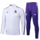 25/26  RMA White Half Pull Tracksuit #B2513 (半拉链)