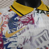 25/26 BAR White pattern  Player Version Training shirts