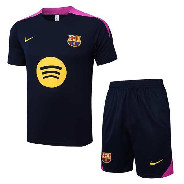 25/26 BAR Dark Blue Training Short Suit # D2512