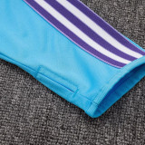 25/26  RMA Sky Blue Kids  Half Pull Tracksuit #E2519 (半拉链)