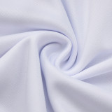 25/26  RMA White Half Pull Tracksuit #B2513 (半拉链)