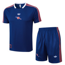 25/26 ARS Royal Blue Retro Training Short Suit #D2514