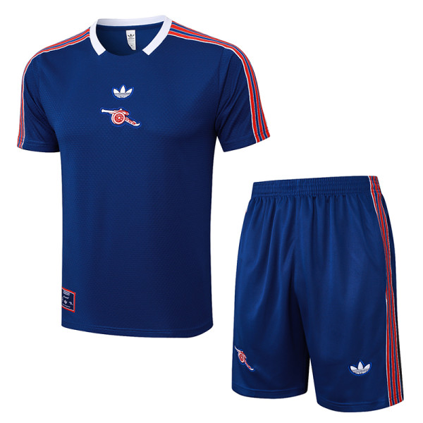 25/26 ARS Royal Blue Retro Training Short Suit #D2514